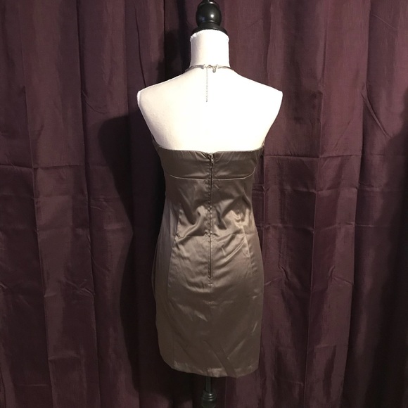 BCX Beautiful Like-New Satiny Party Dress-Size 7 - Picture 4 of 6